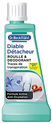 DR BECKMANN - Diable Détacheur Rouille & Deodorant 50Ml - Lot De 2 - Offre Special