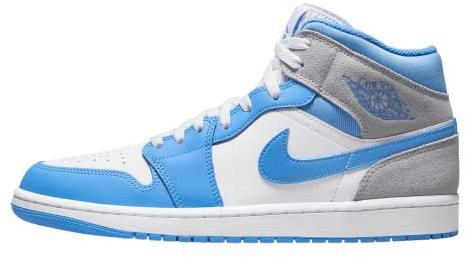 NIKE Men's Footbal Shoes, White/University Blue, 9 UK