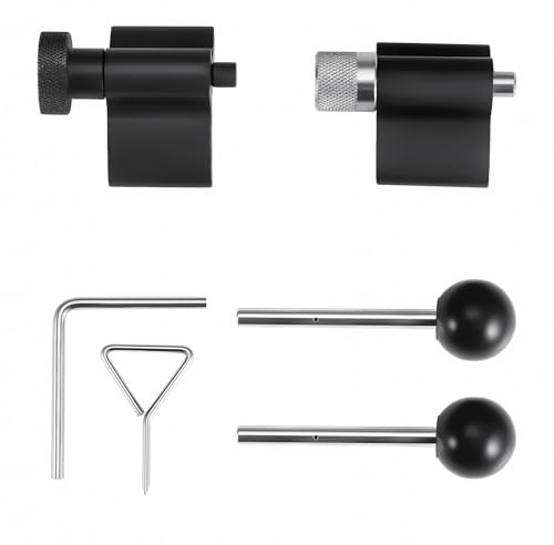GEARMONSTER 6TLG Zahnriemen Wechsel Werkzeug Set Motor Einstellwerkzeug Satz Nockwellenw Arretierwerkzeug für Audi VW Golf Passat Polo 1.2, 1.4, 1.6, 1.9, 2.0 SDI/TDI