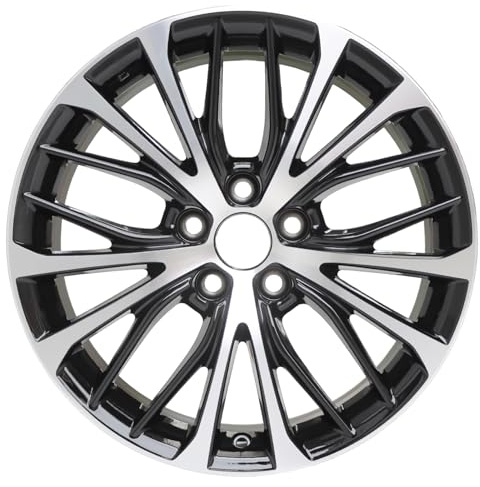 LUNEGUE New 18x8 18 Inch Replacement Premium Aluminum Alloy Wheel Rim Fits for 2018 2019 2020 Toyota Camry SE, ALY75221U45N, OE Stock Specs, Machined and Black