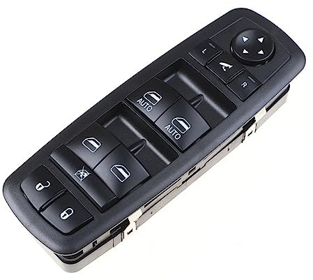 Schalterknopf Autofenster Auto 68184803AA für Jeep für Grand für Cherokee 2014 2015 2016 Elektrische Steuerungsleistung für Hauptfensterschalter 68184803AB 68184803AC