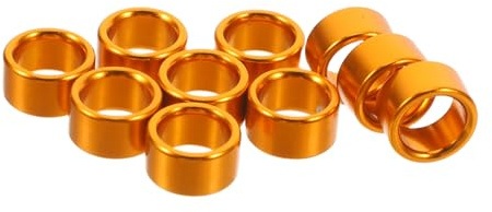 UKCOCO 10piezas Anillos De Aluminio para Identificación De Patas De De Anillos De Entrenamiento para Suministros De para Aves