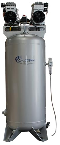 California Air Tools CAT-60040CAD 4.0 HP Ultra Quiet and Oil-Free Air Compressor, 60 Gallon Steel Tank, 75 dBA Noise Level