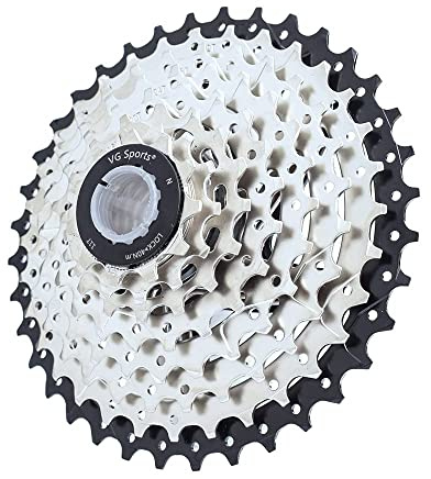 VG SPORTS 8 Speed Cassette 11-25T/11-28T/11-32T/11-36T/11-40T/11-42T for Road Bike/MTB Cassette, Bike Cassette Compatible with Shimano/Sram