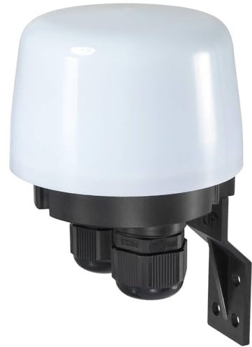 sygonix SY-5836544 Dämmerungsschalter Weiß, Schwarz 230 V/AC 1 NA