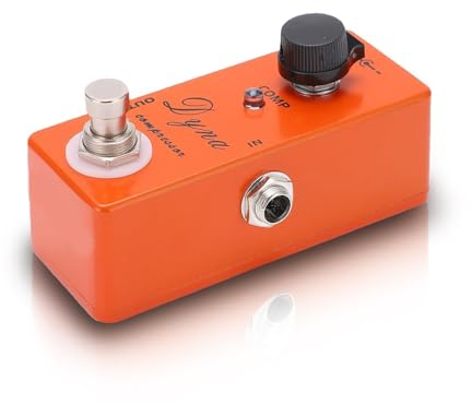 Pedale Effetto Per Chitarra, Compressore MXR True Bypass Accessorio Per Strumento Musicale Regolabile Portatile Per Chitarra Elettrica