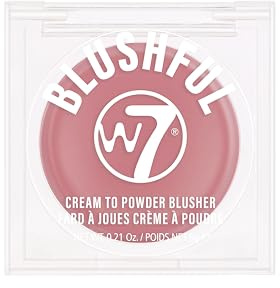 W7 Blushful Cream To Powder Blush - Mellow