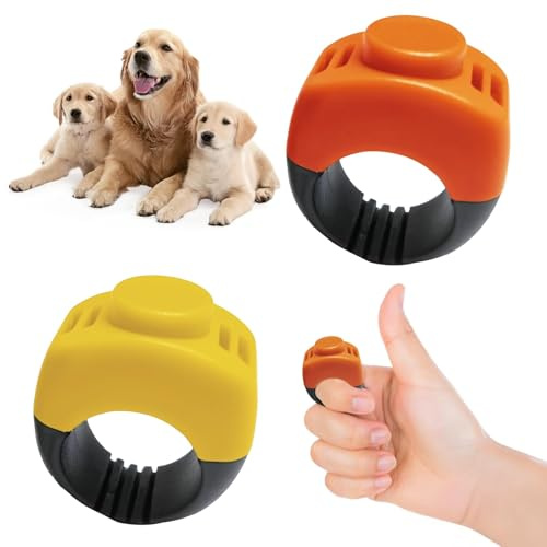 Set di 2 accessori per cani – Clicker Professionnel per Dog Training Clickers​​, adatto per cuccioli e gatti – Clicker Chat​, dispositivo anti-abbaiare e strumento di aiuto al comportamento