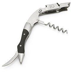 Leopold Vienna Waiter's Friend, Steel, Black, 1.4 x 12.2 x 1.6 cm