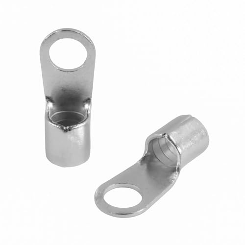SeKi, 10 capicorda ad anello, 30 – 50 mm², M10, non isolati, per conduttori a fili multipli, capicorda pressato in rame stagnato