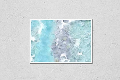 Poster Reproduction of Abstract painting. Art for sale. Oil paint. Modern impressionism artwork. Contemporary wall arts. Paper or canvas print. Template for creating design Variation Number 6