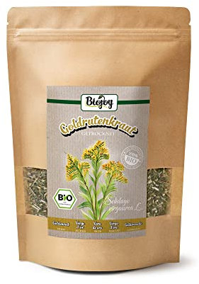 Biojoy Verge d'or BIO (250 g), séchée et coupée, Tisane à la vergé d'or (Solidago virgaurea)