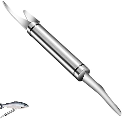 5 Pcs Double-Row Räklinje Fish Maw Knifes,5 i 1 multifunktionella räklinje Fish Maw Knifes | Fiskfjäll, Multipurpose Räkskalare, Hushållskök Fiskfjäll Hepvet