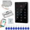 Gaocinys Vollständiges Kit des RFID 125 kHz Zugangskontrollsystems WiFi Tuya Smart App Control mit 12 V Elektrik Bolt Lock Lock Netzteil Ausgangstaste