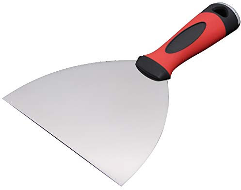 Raspador de paneles de yeso, Rascadores de masilla for paneles de yeso, cuchillos de masilla flexibles de acero al carbono de Metal for papel tapiz, juego de herramientas for quitar masilla de pared/6