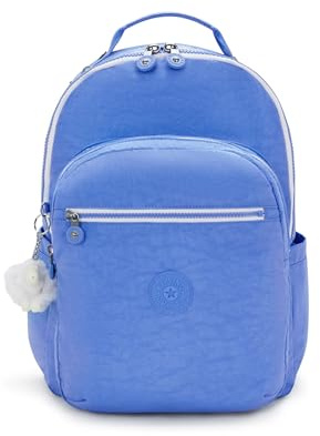 Kipling Seoul - Zaino da donna per computer portatile da 15, resistente, capiente, con spallacci imbottiti, custodia protettiva integrata
