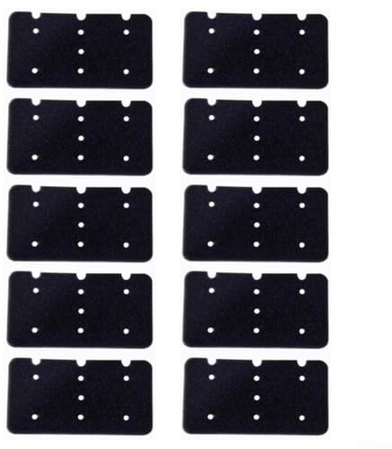 Paquete de 10 filtros de pelusa para secadores Casarte y Haier con bomba de calor diseñados para adaptarse perfectamente y apoyar el funcionamiento de la secadora