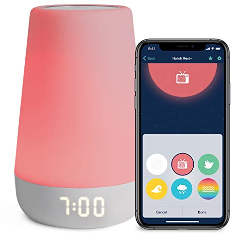 Hatch Rest+, The Sound Night Light Plastic for Babies