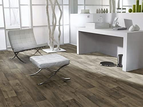 PVC Bodenbelag Vinylboden in ausdrucksvoller Holz Art, Zuschnitt (2m breit, 3m lang)