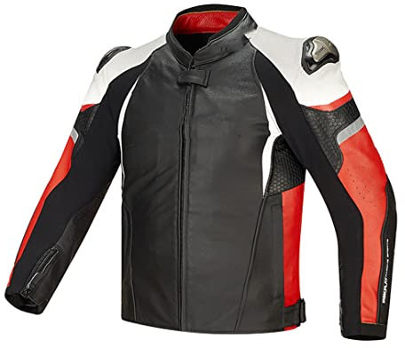 Hcclijo Motocicleta Siamés Jersey Locomotora Hombres Cuero Racing Traje Profesional Cuero Entrenamiento Elasticidad Competencia