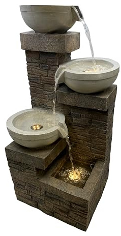 Danner Manufacturing, Inc., Solace Outdoor/Indoor, LED Water Fountain, 03882