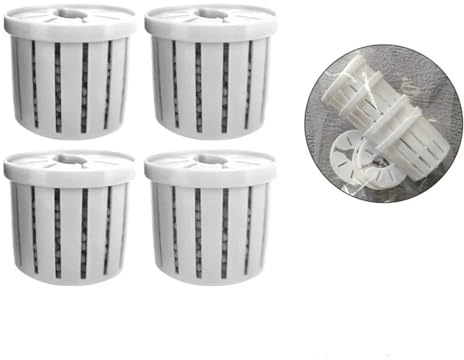 Nuqsx Aquarium Plant Weights 20PCS Water Plant Stand Fish Tank Hydroponic Planting Basket Glass Pot Planted Tank Hanging Aquarium Plant Holder for Fish Tank Substrate Planting(White)