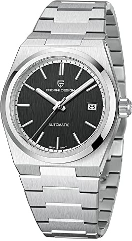 Reloj de Pulsera Pagani Design para Hombre, japonés, Movimiento NH35, automático, mecánico, Deportivo, Resistente al Agua, Cristal de Zafiro, Acero Inoxidable