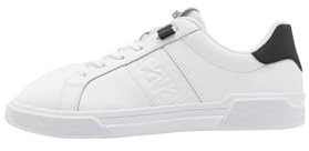 Just Cavalli Scarpe Uomo, Modello Sneakers Basse Fondo Minimal 74QB3SB2ZP287, Realizzate in Pelle. 41 Bianco