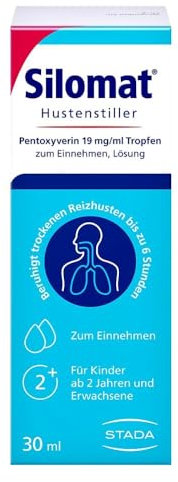 Silomat Hustenstiller Pentoxyverin 19 mg/ml Tropfen, 30 ml