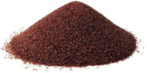 Garnet sand 12-24 mesh, 25 kg för sandblästring - Återanvändbar upp till 8 gånger för metall, trä, glas och vattenskärning | LordsWorld