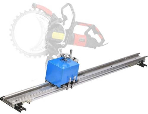 Electric Ring Saw Cutting Track, Alloy Automatic Cutting Bracket with Rotating Rocker for Wall, Floor, and Slope Cutting