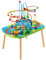 Hape Dschungelabenteuer-Spieltisch Perlenlabyrinth für Kinder mit Zubehör, Afrika-Design, kindgerechter Tisch für individuelles Spiel und Gruppenspiel