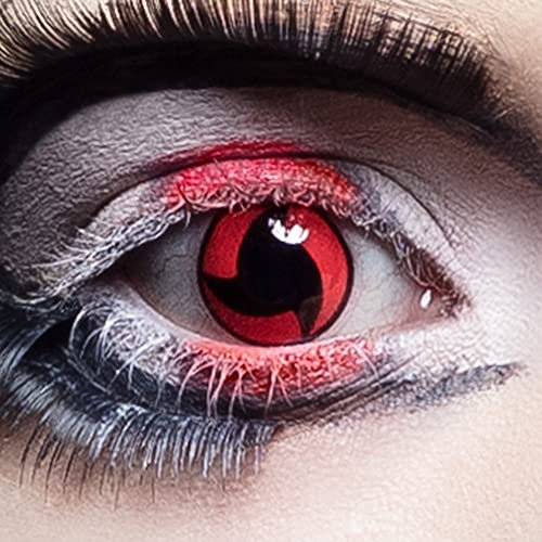 Boland - Lenti a contatto con motivo colorato, 2 pezzi, lenti settimanali senza prescrizione, per uso quotidiano, carnevale, feste in maschera