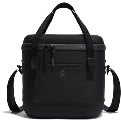 Hydro Flask - Carry Out Soft Cooler 12 L (12.7 qt) - Insulated Soft Cooler with Wide Opening and Lightweight Design - Up to 24 Hours Cold - Recycled Polyester - Black