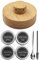 Tiardey Kit Affumicatore Cocktail con 4 Trucioli di Legno Kit Affumicatore Whisky per Cocktail Vino Whisky Bourbon