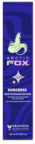 ARCTIC FOX Tinte semipermanente vibrante para el cabello, 100% vegano y libre de crueldad, 165 ml