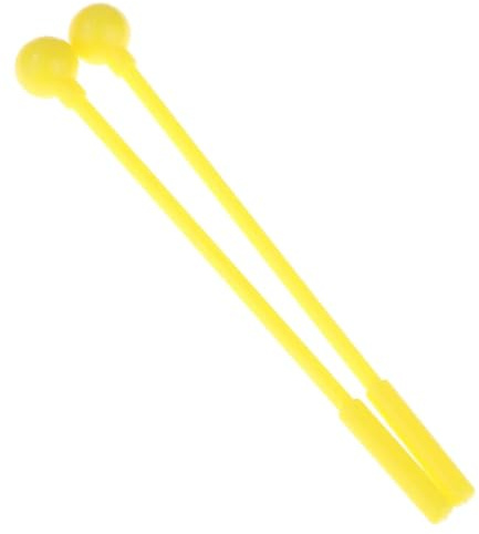 Trumstockar, Trumstockar 2 st flerfärgade plast slagverk(Yellow)