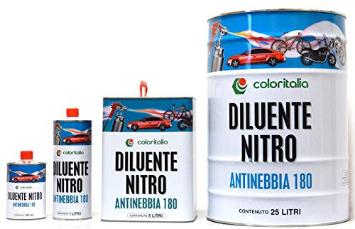 Diluyente Nitro 180 antiniebla de uso profesional (1 litro)