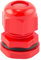 SWA Pack of 10 Red Nylon Cable Glands, suitable for 6-12mm, M20 thread