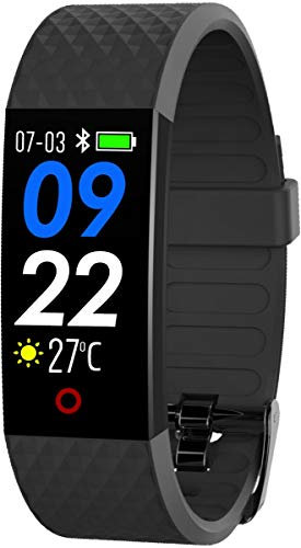 swisstone 450309 SW 320 HR Smart-Wearable mit Herzfrequenzmessung (8 Sportmodi, IP67, Bluetooth, WhatsApp)