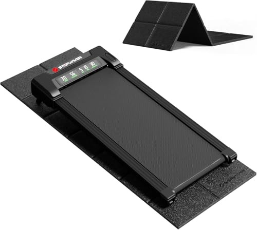 Stepwaver Walking Pad Mat for Carpet Floor, 173x61CM, Exercise Equipment Mats for Home Gym Workout, Noise Shock Absorption, Floor Protector for Indoor Activity