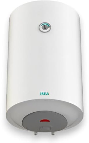 Briconess.com Scaldabagno Verticale 80 Litri ad accumulo con bollitore in Acciaio Garanzia 5 Anni