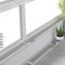 CMYUN Ablaufgitter Balkonrinnenablauf mit Rost aus Edelstahl 304, Lineares Grabenabflusssystem/Abflusssiebe, Schnelle Entwässerung für Badezimmer, Hof, Rasen und Hausseite(60x11x15cm/23.6x4.3x5.9 in)