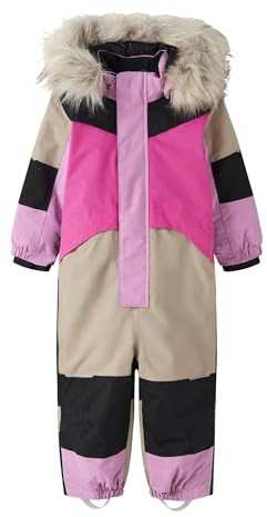 Name IT Unisex barn Nmnstorm12 skiddräkt block Fo, Lila tyll, 104