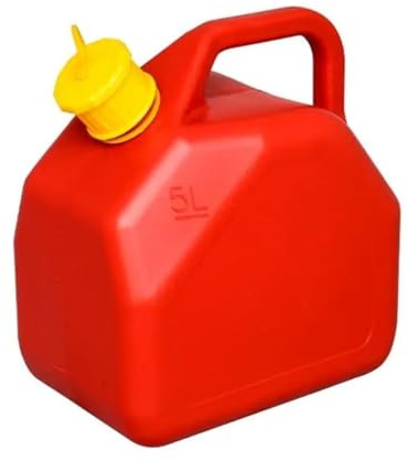 Bensindunkar Bensintankar av plast 5/10L behållare för bilmotorcykel Bensinkanner(5L)