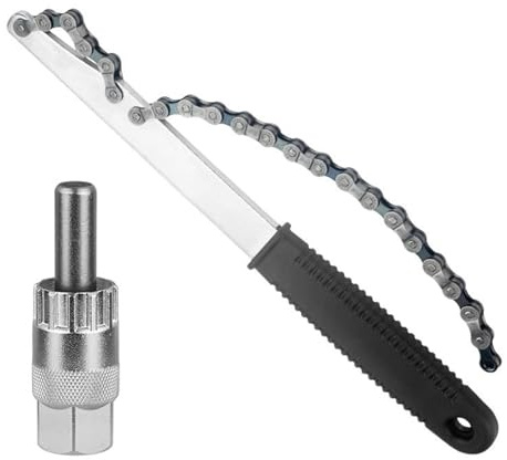 XAGMODSHN Biciclette Volano Strumento di Rimozione Cassette Lockring Chiave Catena Frusta Per Strada Bike Riparazione Biciclette Catena Frusta Strumento