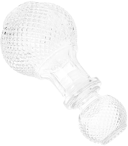 BESPORTBLE Carafe Verre Transparent Design Globe Distributeur de Liqueur Élégant Décanteur Whisky Simple et Décoratif pour Maison et Bar