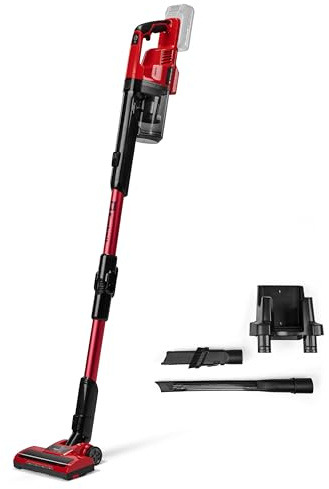 Einhell Aspirateur-Balai sans Fil Te-SV 18 Li-FLX-Solo PXC (18 V, sans Sac, Technologie cyclonique, 2 Modes d’Aspiration, Tube d’Aspiration articulé, Triple système de Filtration, sans Batterie)