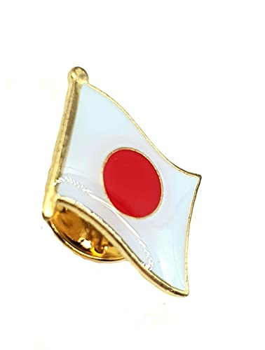 Japan japansk metall landsflagga pin emblem, Metall