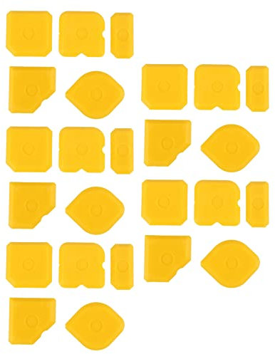 Viupolsor 25 Stück Schaber Werkzeug Kit Verfugung Set Glättende Glätte Spachtel Entferner Silikon Glenk Glenk Füller Glättung Spatel